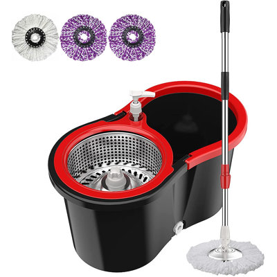 Ensemble de seau à vadrouille avec essoreuse