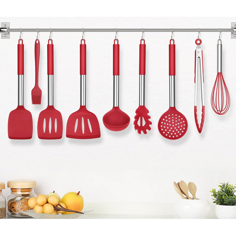 LIFEWITA 25 Utensil Set, Red