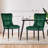 Guitierrez Velvet Upholstered Parsons Chair-1383605932