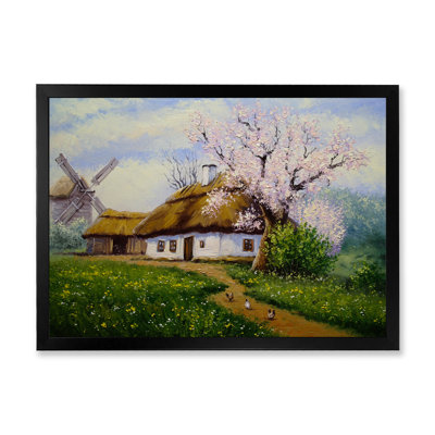 Old Rural Village Lanscape VIII " Old Rural Village Lanscape VIII "