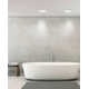 Naima Single Light Acrylic LED Flush Mount
