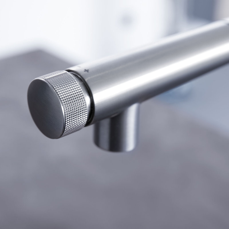 Essence New Pull Out Touch Bar Faucet, Super Steel