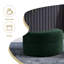 33.5cm Wide Curved Solid Colour Footstool Ottoman with Storage-1008829928