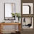 Tillymae Bathroom Vanity Mirror Metal Rectangle Wall Mirror Accent Mirror with Shelves-1160775105-1187429442