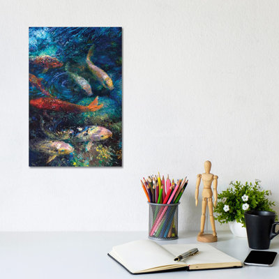 Carpe Diem by Iris Scott - Wrapped Canvas Print