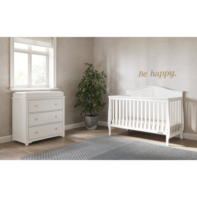 Camden 2-piece Nursery Set With Crib And Dresser, Cool Gray -  Child Craft, F31001.46-2PC