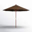 Parasol de marché octogonal 9 'x 9' Manford Austerio-1323865950