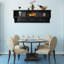 Dostalikova 3 Piece Solid Wood Accent Shelf