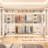 Navada Closet System with Wooden Drawers and Two Hanging Rods-58859330