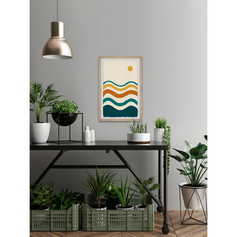 Borders Of Freedom - Single Picture Frame Painting, 30cm H x 20cm W x 3.81cm D