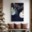Chalk Carol - Toile tendue avec châssis de qualité supérieure-1743810543