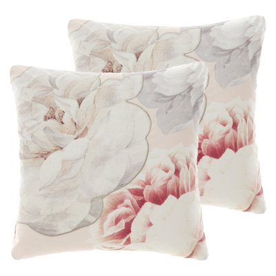 Floral Rectangular Throw Cushion