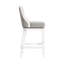 Tabouret pivotant à hauteur de bar Ellie, siège d'une hauteur de 31 pouces, ensemble de 2-81515323-81515324