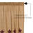Hingham 100% Cotton Semi Sheer Curtain Panel Pair