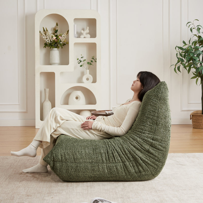 Upholstered Armless, Green