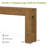 63-inch Solid Wood Console Table With 2 Drawers，Drawer Entryway & Living Room Decor