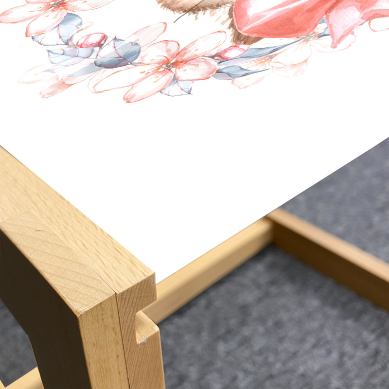 Inmon Trestle Coffee Table, 40cm H x 46.5cm W x 62cm D