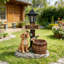 Statue de jardin Labrador