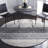 Mena Abstract Gray/Ivory Area Rug-1689623241