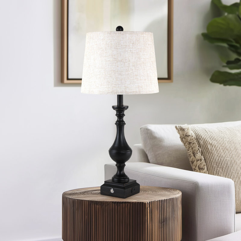 27.5'' Touch Dimmable, Candlestick Table Lamps Set (2 LED Bulbs Included)