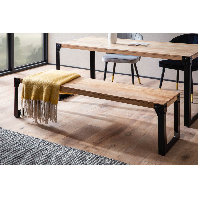 Bench, 45cm H x 160cm W x 40cm D.
