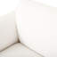 Élégant 2 po blanc avec revêtement rembourré et base en bouleau, 50 po x 30,01 po x 30,42 po-636090974