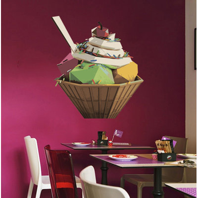 Adhésif décoratif crème glacée