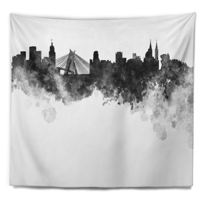 Tapisserie d'horizon de sao paulo Cityscape