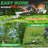 Gas Hedge Trimmer, 2 Cycle 48cc Gas Powered Hedge Trimmer Brush Cutter,Pole Saw with Extension Pole Garden Trimming Tools for Tree Trimming and Branch Cutting