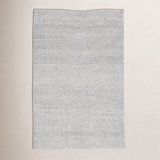 Crispin Indoor/ Outdoor Solid Gray/ Ivory Area Rug
