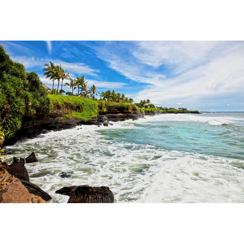 Amazing Tropical Landscape On Bali by Master2 - Wrapped Canvas Print, 30cm H x 46cm W