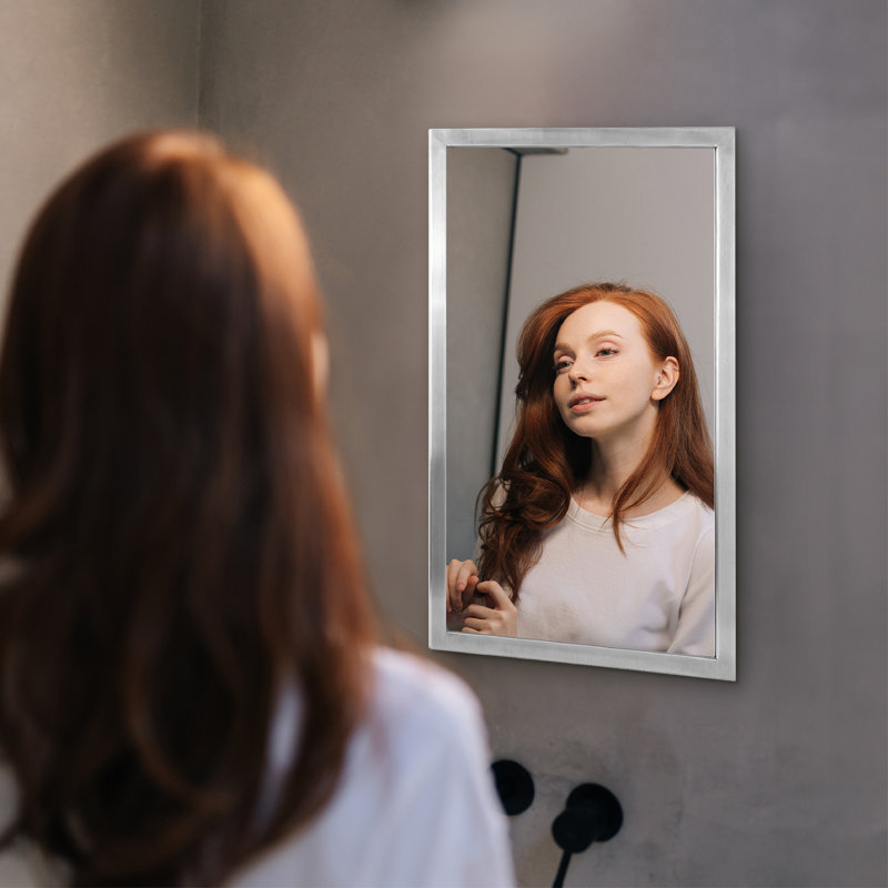 Miroir mural Nyha, 25,50 po x 13,25 po
