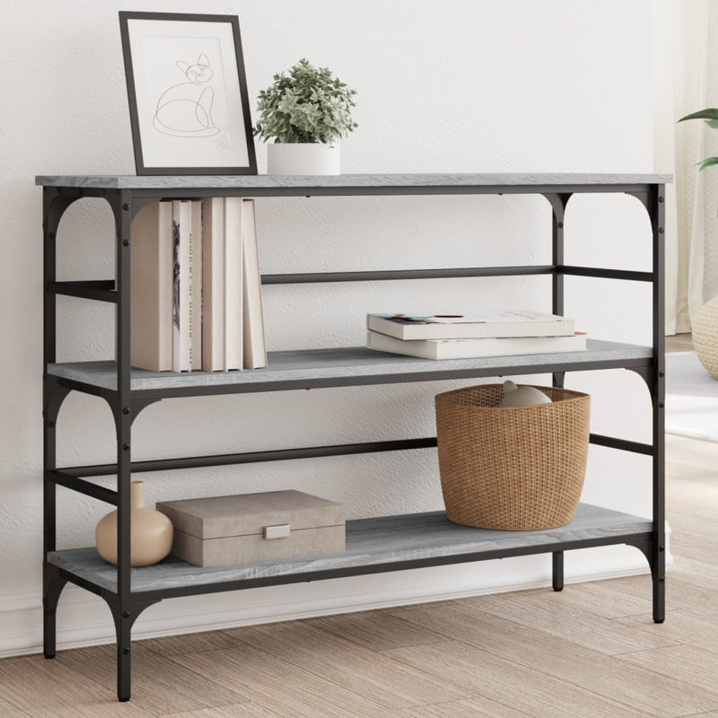 Nyaja 100cm Console Table, Grey Sonoma