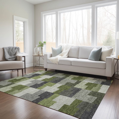 Tapis d'extérieur antidérapant lavable en machine L 30 po x l 20 po Melania