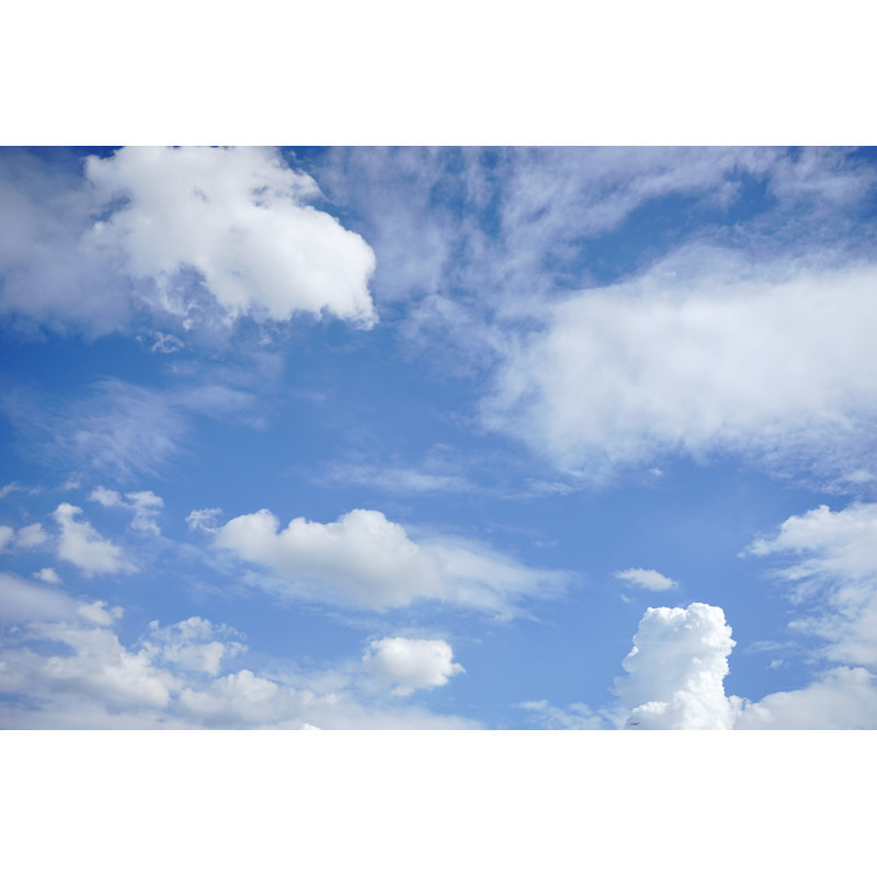 Beautiful Summer Sky Of Mountains View by Supersmario - No Frame Art Prints on Canvas, 81cm H x 122cm W