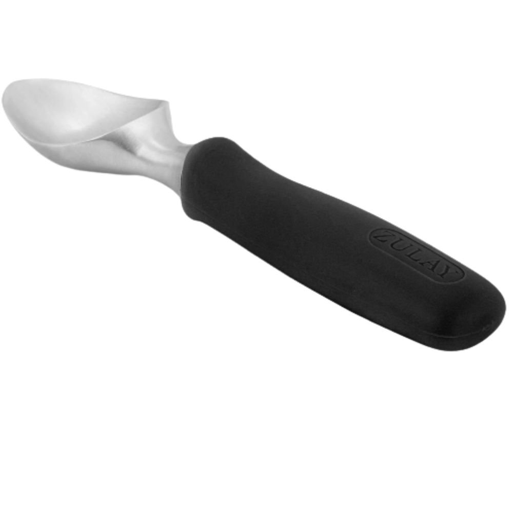 Zulay Kitchen Stainless Steel Ice Cream Scoop with Rubber Grip Zulay Kitchen 