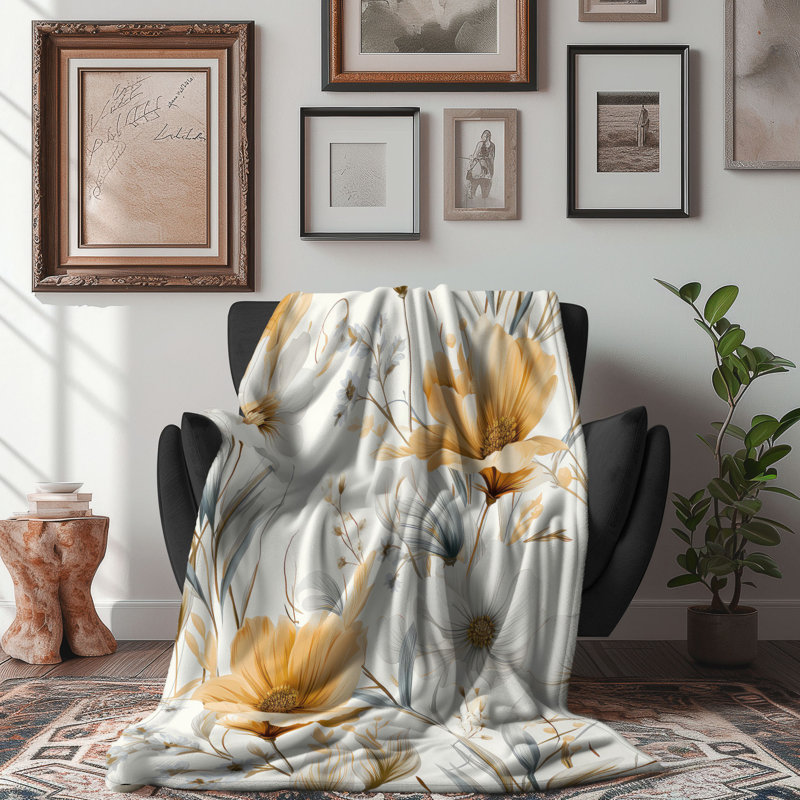 Throw Blanket, 50" W x 60" L