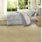 Modern Twin XL Bedding Sets, Polyester Comforter Sheet Set, Grey