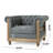 Anduin 39'' Wide Tufted Chesterfield Chair-863471867