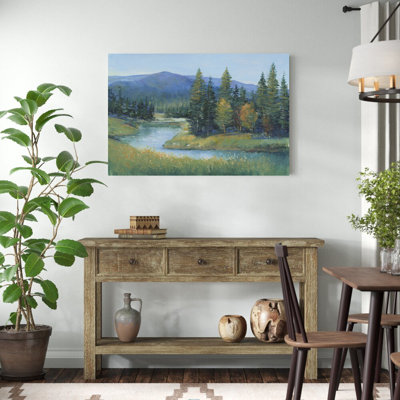 «Trout Stream II» par Timothy O 'Toole - peinture sur toile tendue