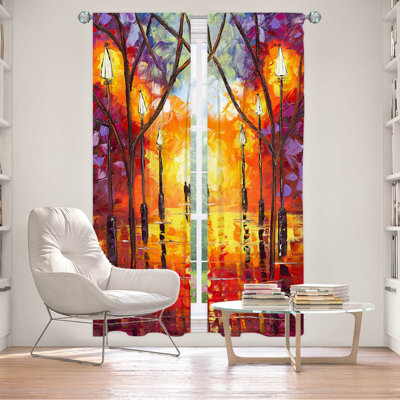 Jenavieve Room Darkening Curtain Pair