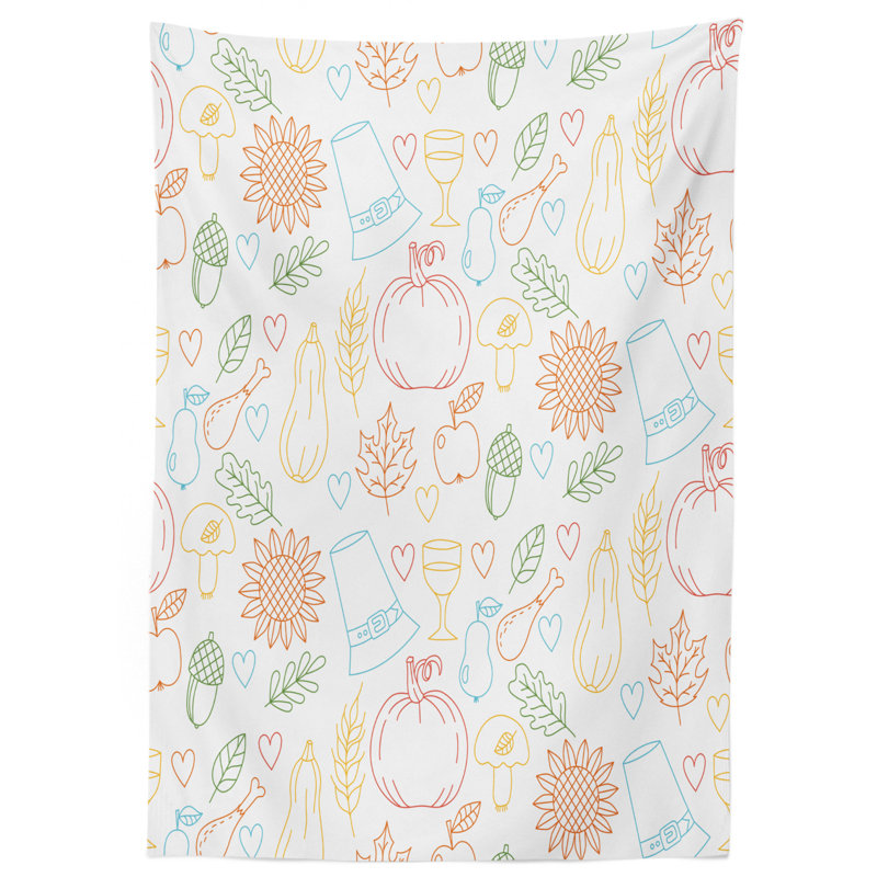Geometric Tablecloth, 84" L x 60" W