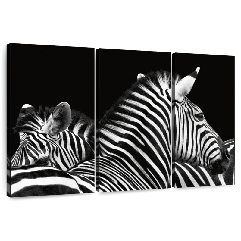 Zebra Stripes Pattern V, 48" H x 74" W