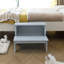 Tabouret 2 marches en bois massif-1003336815