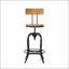 Tabouret de bar avec bois de sapin