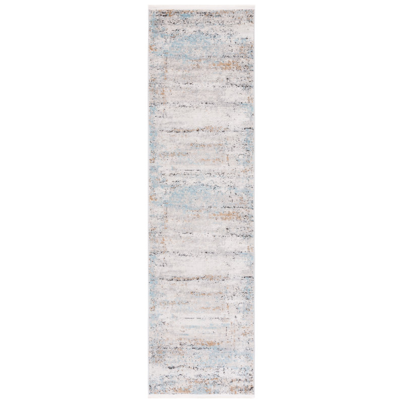 Abstract Hand Woven Area Rug, Rectangle 91 x 152 cm