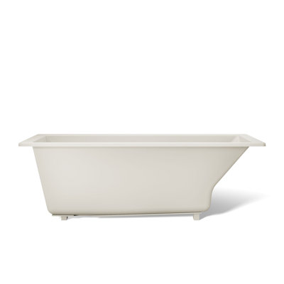 Underscore 66" x 32" Undermount Soaking Acrylic Bathtub
