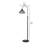 Bridgeland 48'' Black Arched Floor Lamp