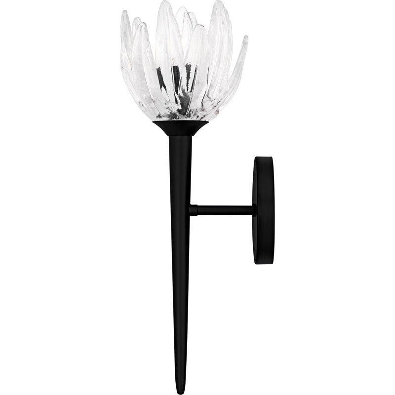 Shea Wall Sconce, Matte Black
