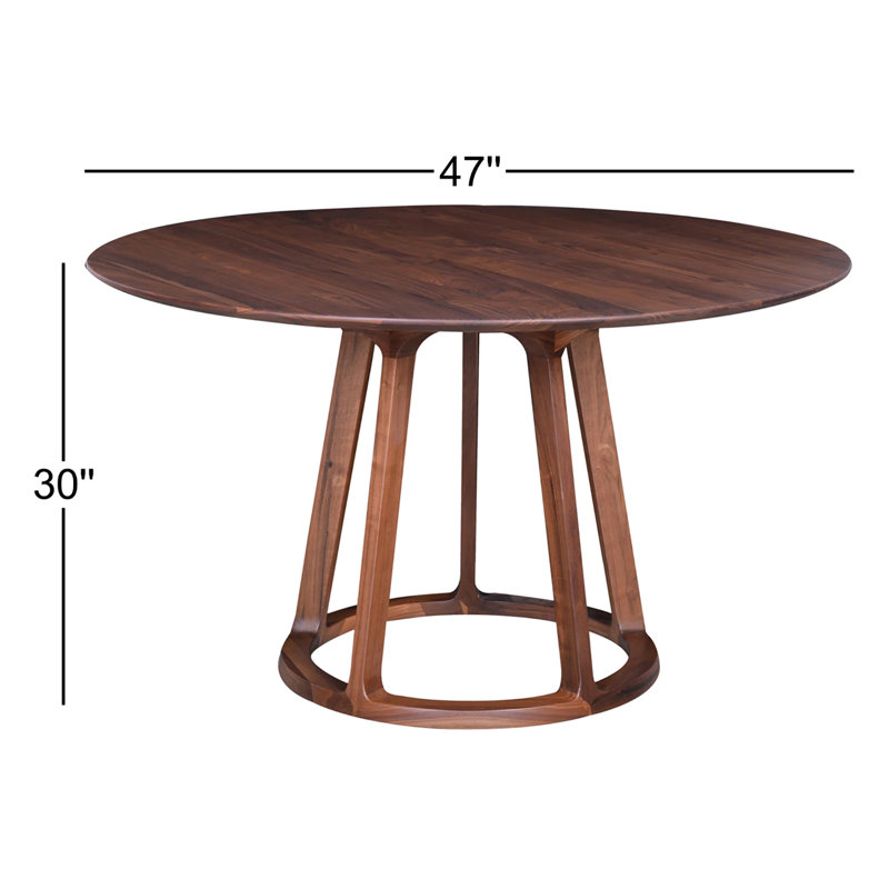 Walnut Solid Wood Dining Table